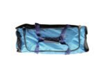 Ganador Wheelie Cricket Bag - Blue - Front - With Strap