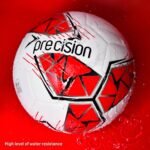 Precision Fusion FIFA Basic Training Ball - Black-Grey-Red-White - Information 2