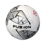 Precision Fusion FIFA Basic Training Ball - Black-Silver-White - Back