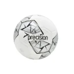 Precision Fusion FIFA Basic Training Ball - Black-Silver-White - Front