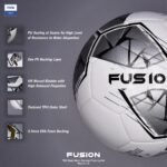 Precision Fusion FIFA Basic Training Ball - Black-Silver-White - Information 4