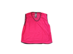 Precision Plain Mesh Training Bib - Red - Front
